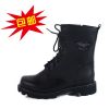 Bottes militaires en cuir - porter Ref 1400209