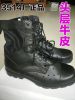 Bottes militaires Première couche en cuir - Ref 1401543