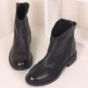  Bottines Cuir avec trous - Ref 2126