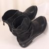  Bottines Cuir avec trous - Ref 2128