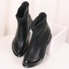 Bottines Cuir avec trous - Ref 2130
