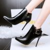 Bottines Femme Classique avec Talons Hauts - Ref 2400