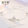 Bracelet de cheville Femme Argentée - Ref 3101403