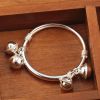 Bracelet de cheville Couple Argentée - Ref 3101420