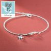 Bracelet de cheville Femme Argentée - Ref 3101432
