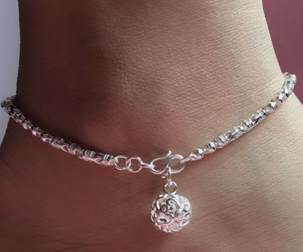 Bracelet de cheville Argentée - Ref 3101543