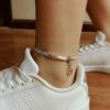 Bracelet de cheville Femme Argentée - Ref 3101545