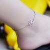 Bracelet de cheville Femme Argentée - Ref 3101706