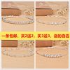 Bracelet de cheville Femme Argentée - Ref 3101928