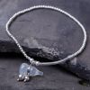 Bracelet de cheville Femme Argentée - Ref 3101940