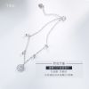 Bracelet de cheville Femme Argentée - Ref 3102188