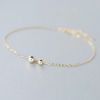 Bracelet de cheville Femme Argentée - Ref 3102243