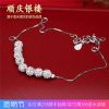 Bracelet de cheville Femme Argentée - Ref 3102281