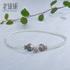 Bracelet de cheville Femme Argentée - Ref 3102451