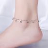 Bracelet de cheville Femme ELO-PEONY Argentée - Ref 3102551