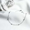 Bracelet de cheville Argentée - Ref 3102836
