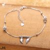 Bracelet de cheville Femme Argentée - Ref 3102872