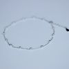 Bracelet de cheville Femme Argentée - Ref 3102962