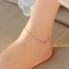 Bracelet de cheville Femme Argentée - Ref 3103456