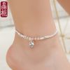 Bracelet de cheville Femme Argentée - Ref 3103569