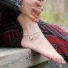Bracelet de cheville Femme Argentée - Ref 3103604