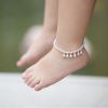 Bracelet de cheville Femme Argentée - Ref 3103612