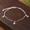 Bracelet de cheville Femme Argentée - Ref 3103807