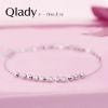 Bracelet de cheville Femme QLADY Argentée - Ref 3103841