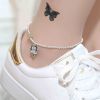 Bracelet de cheville Femme Argentée - Ref 3104202