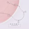 Bracelet de cheville Femme Argentée - Ref 3104203