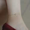 Bracelet de cheville Femme Argentée - Ref 3104214