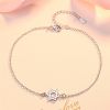 Bracelet de cheville Femme Argentée - Ref 3104270