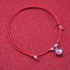 Bracelet de cheville Couple Argentée - Ref 3104304