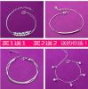 Bracelet de cheville Femme Argentée - Ref 3104320