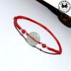 Bracelet de cheville Couple Argentée - Ref 3104373
