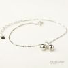 Bracelet de cheville Femme Argentée - Ref 3104387