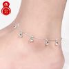 Bracelet de cheville Femme Argentée - Ref 3104447
