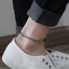 Bracelet de cheville Femme Argentée - Ref 3104549