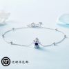 Bracelet de cheville Femme Argentée - Ref 3104588
