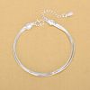 Bracelet de cheville Femme Argentée - Ref 3104669