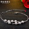 Bracelet de cheville Femme Argentée - Ref 3104708