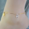 Bracelet de cheville Femme Argentée - Ref 3104771