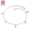 Bracelet de cheville Femme Argentée - Ref 3104884