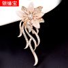 Broche femme en cristal artificiel - Ref 1170031