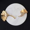 Broche en Alliage argent et plaqué or - Ref 1170135
