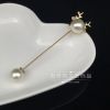 Broche en Alliage argent et plaqué or - Ref 1170799