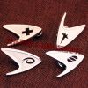 Broche en Alliage argent et plaqué or - Ref 1170826