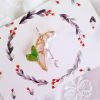 Broche en Alliage argent et plaqué or - Ref 1171428