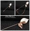 Broche en Alliage argent et plaqué or - Ref 1171506