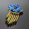 Broche femme en argenterie - Ref 1171925